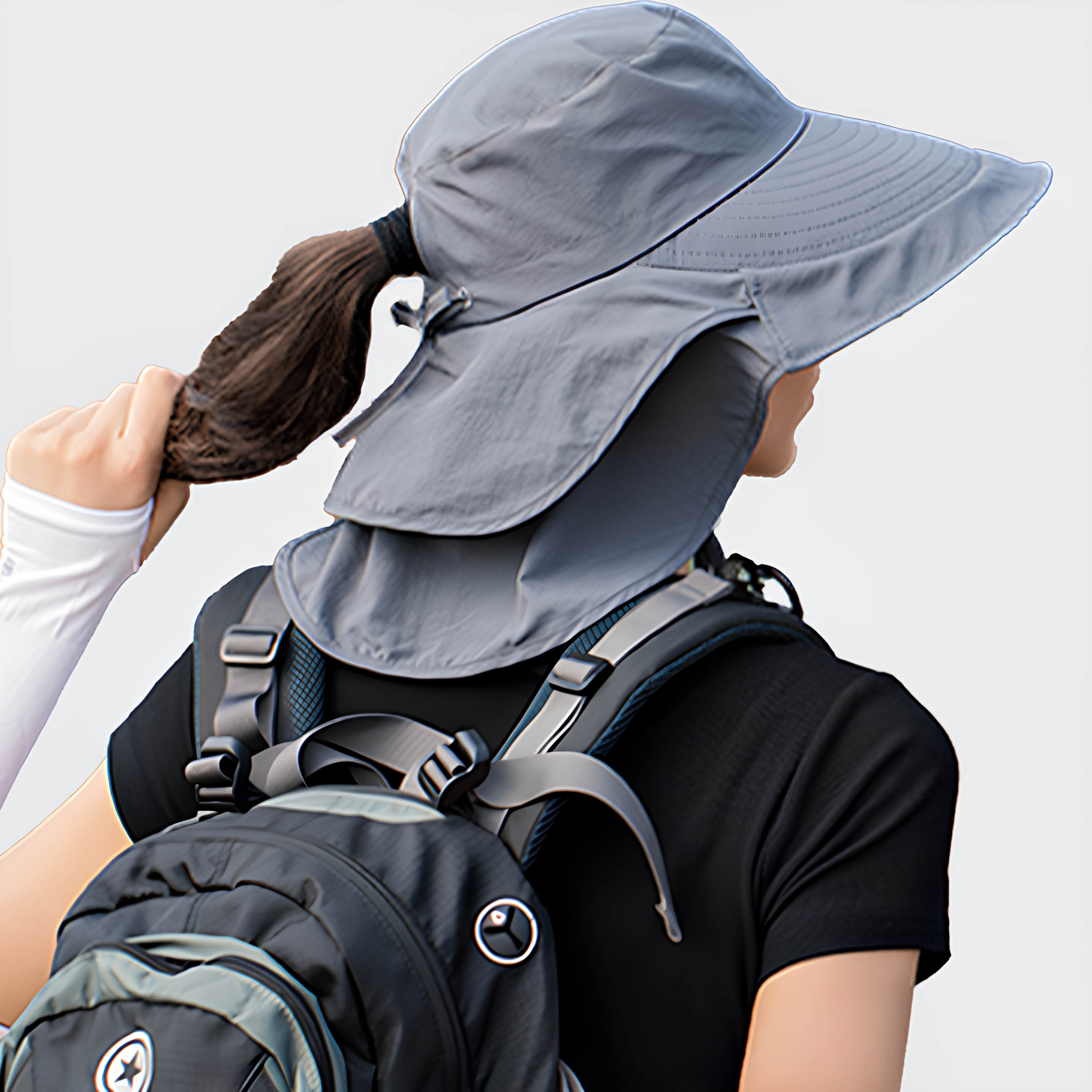 Women's Journey UV Sun Hat - Quick-Dry, Adjustable & Ponytail Opening