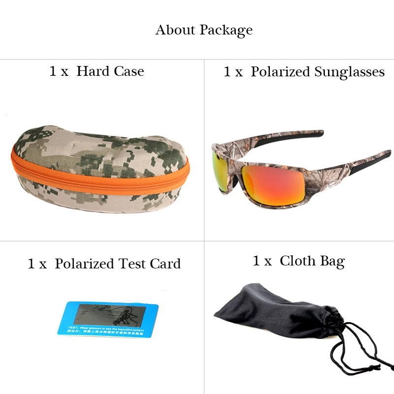 Outsun Polarized Sunglasses | Anti-UV400 Outdoor Eyewear for Fishing, Hiking & Cycling