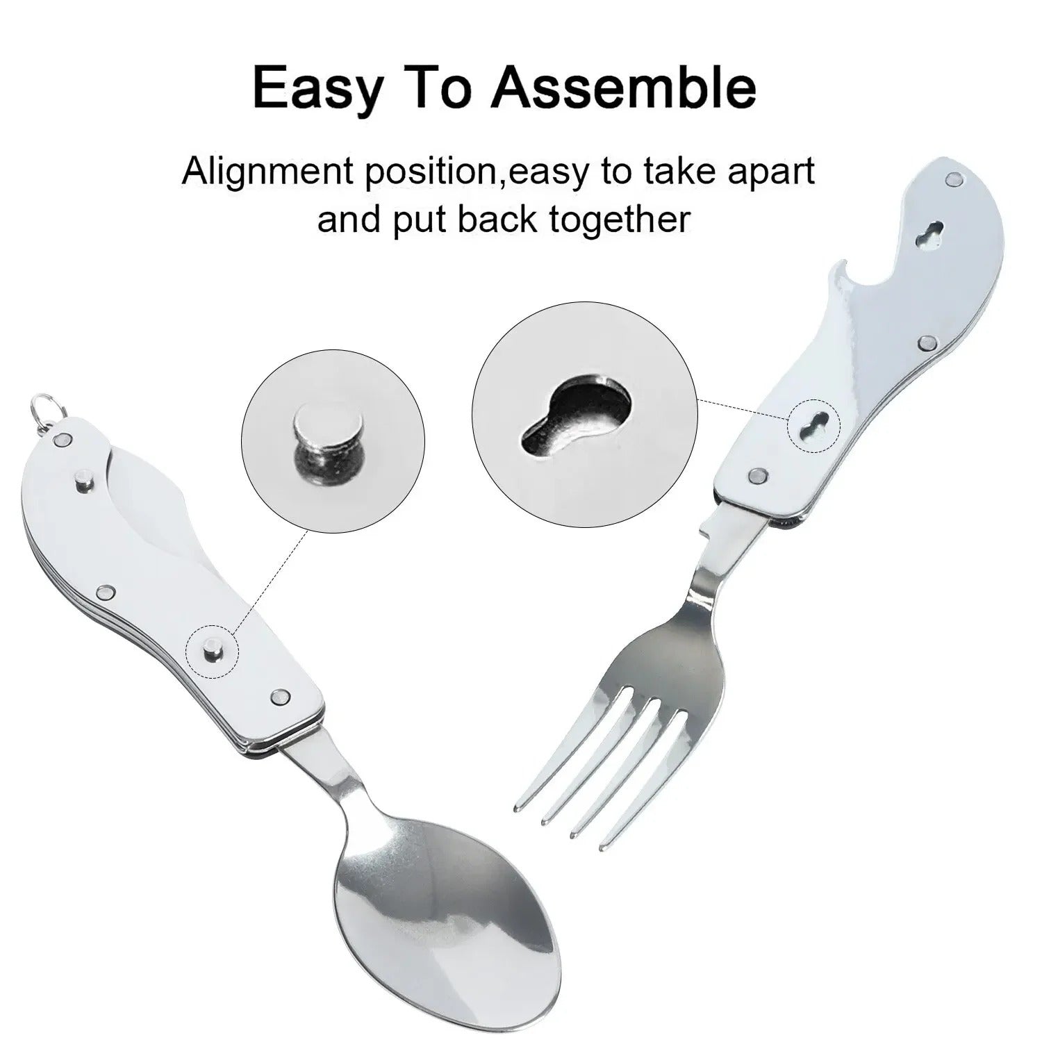Ultimate 4-in-1 Portable Cutlery Knife