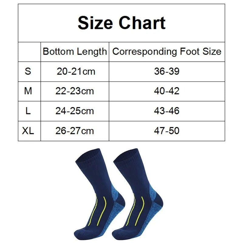 Socks Waterproof & Breathable Outdoor Socks | All-Weather Hiking & Trekking Socks