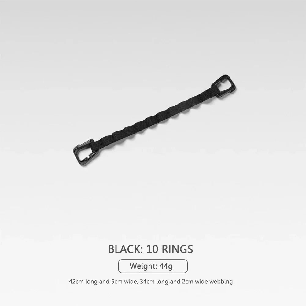 Hook Outdoor Camping Lanyard | Portable Multi-Ring Hanging Strap for Campsite Organization
