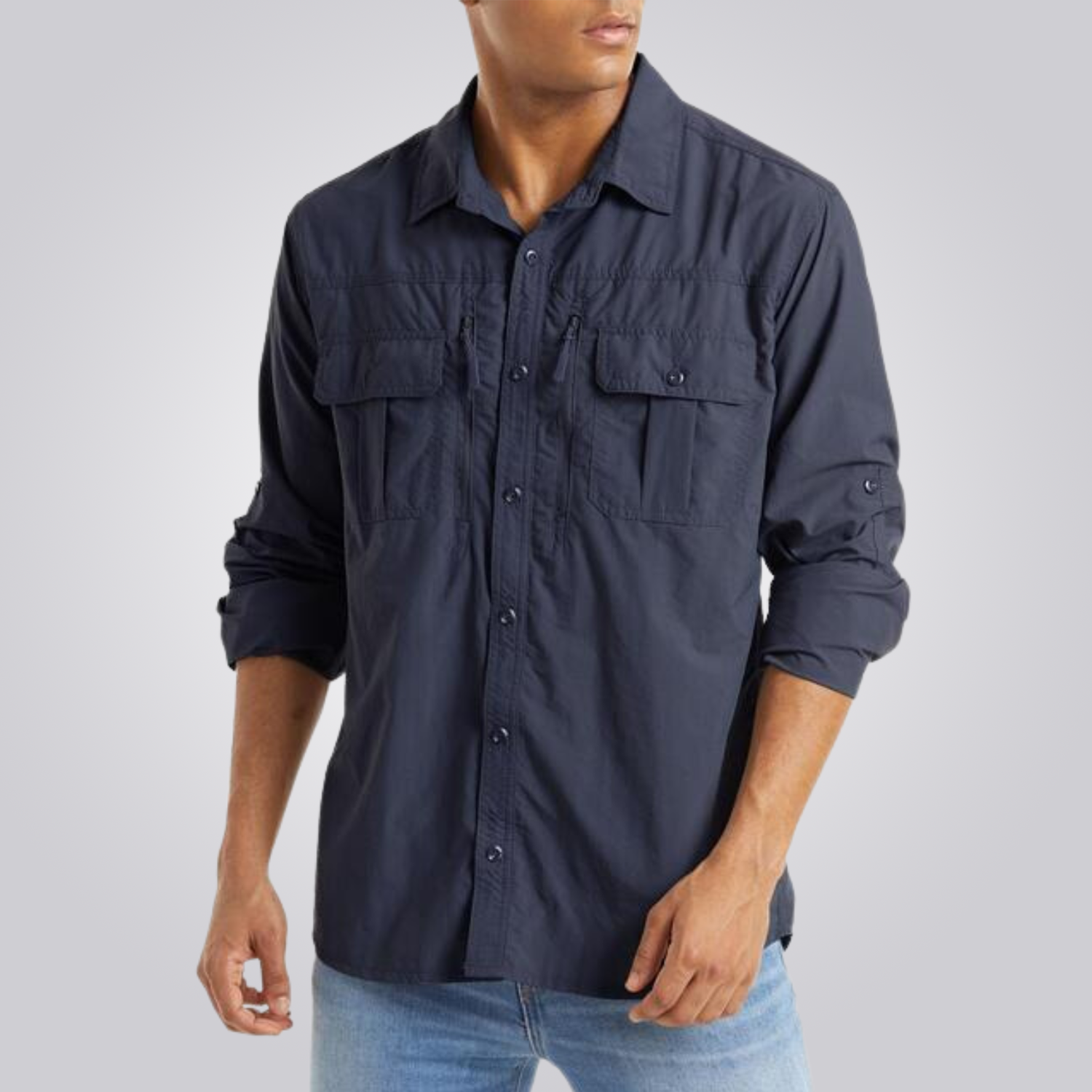 Men's Long Sleeve T-Shirt - Lightweight, Breathable & Quick-Dry for All Occasions
