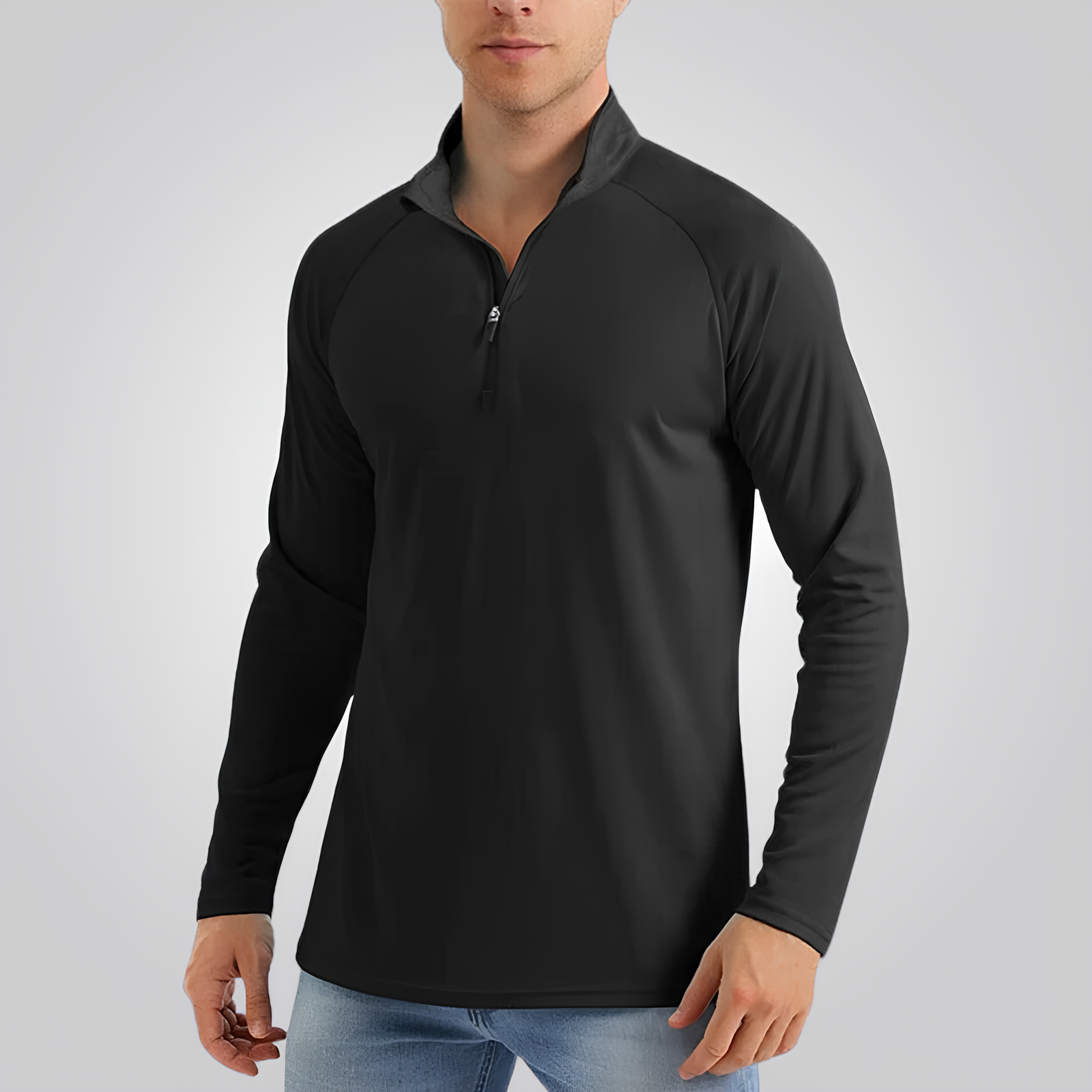 Men's UV Protect Long Sleeve Shirt - Sun Protection & Comfort for Outdoor Sports
