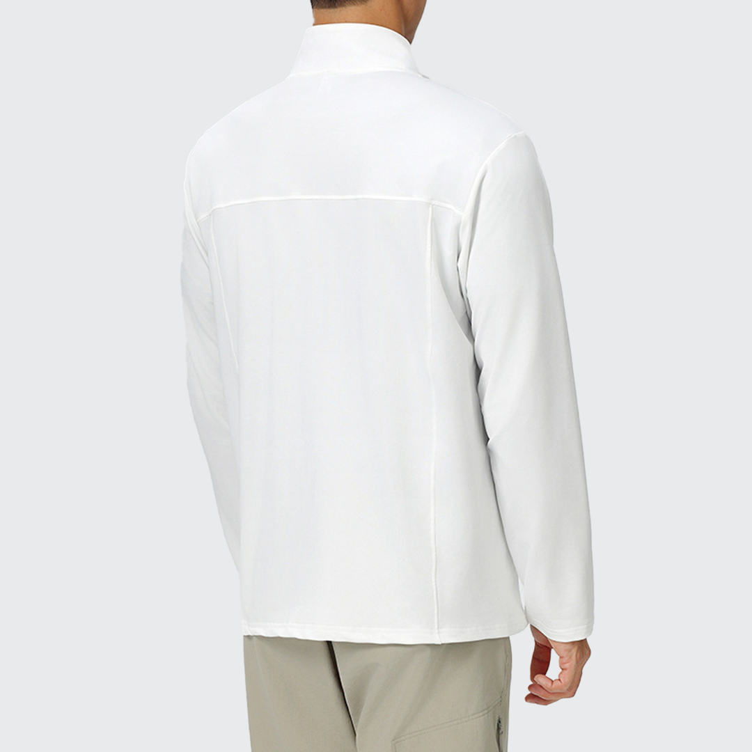 Men's Streamline Sports Jacket - Stretch Fabric, Breathable & Zip Pockets