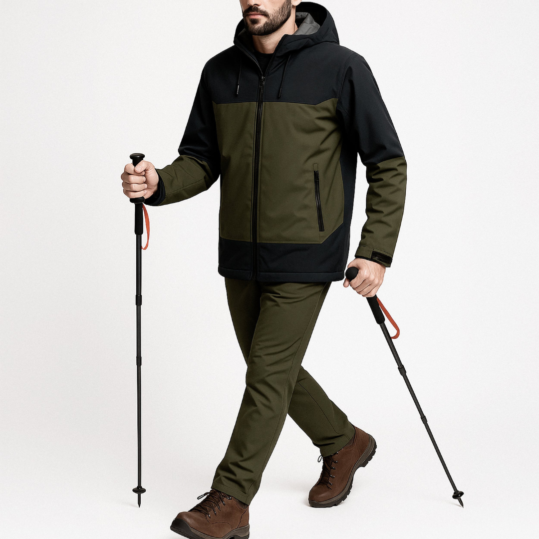 Men's Protect Waterproof Jacket - Rip-Stop, Windproof & Thermal for Extreme Weather