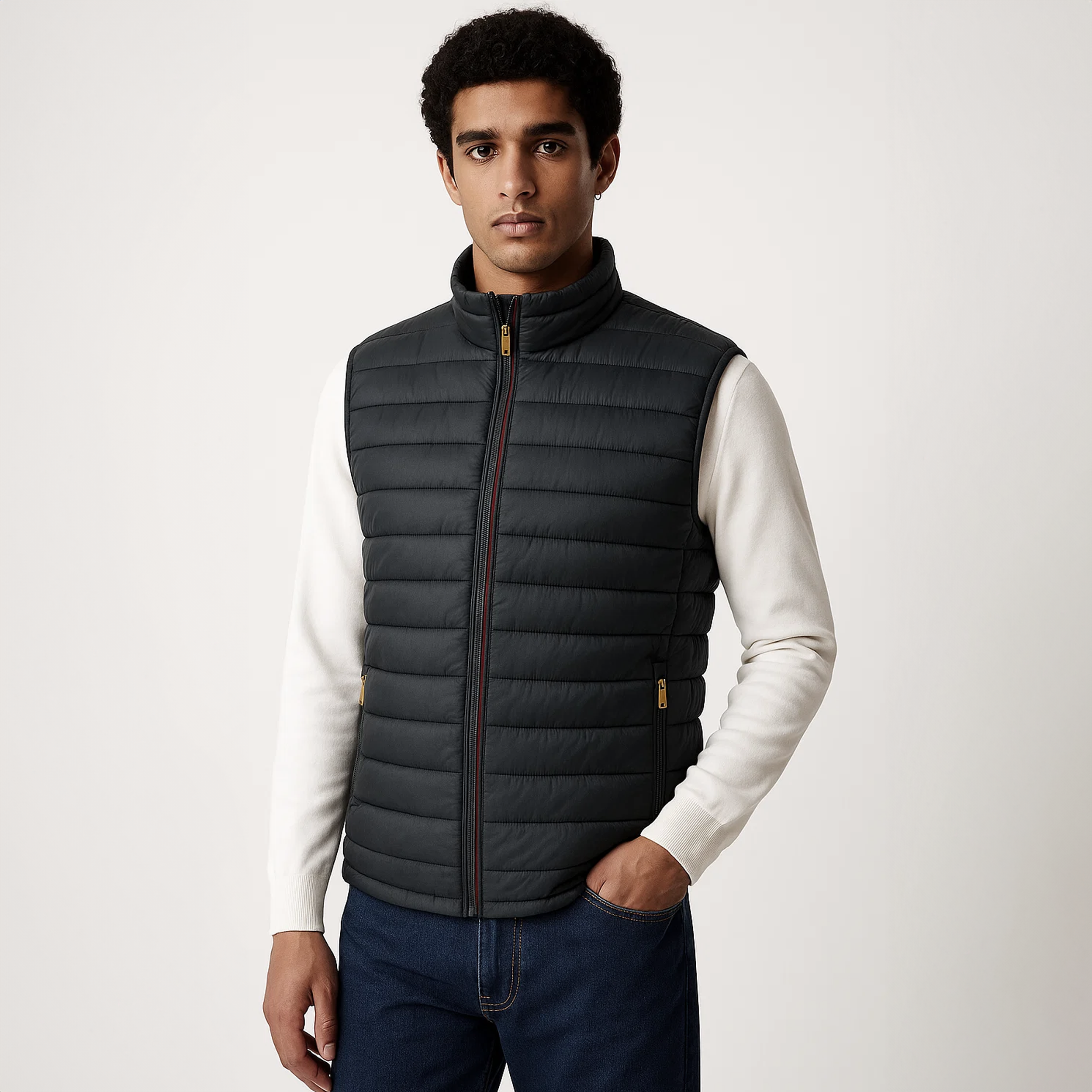Men's Puffer Vest - Waterproof, Breathable & Thermal for Outdoor Comfort