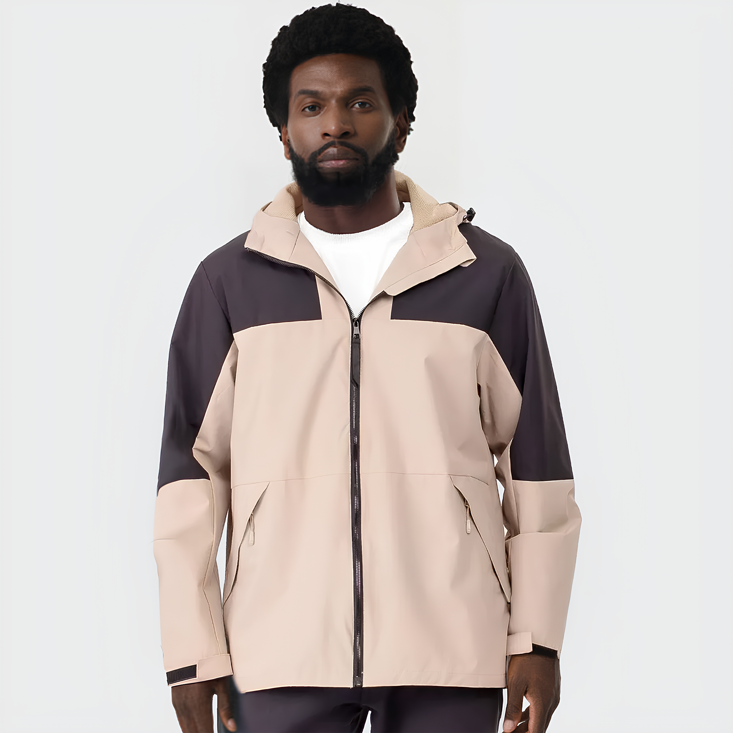 Men's Overland Fleece Lined Outdoor Jacket - Windproof, UV Protect & Multi-Pocket