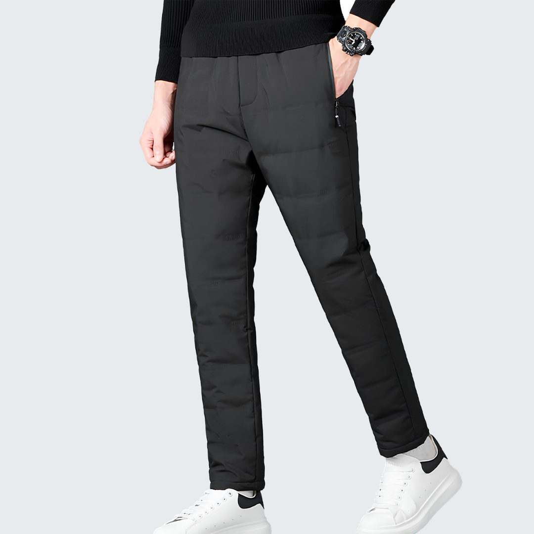 Puffer Climate Pants - Thermal Insulation, Sealed Zippers & Windproof for 0°C
