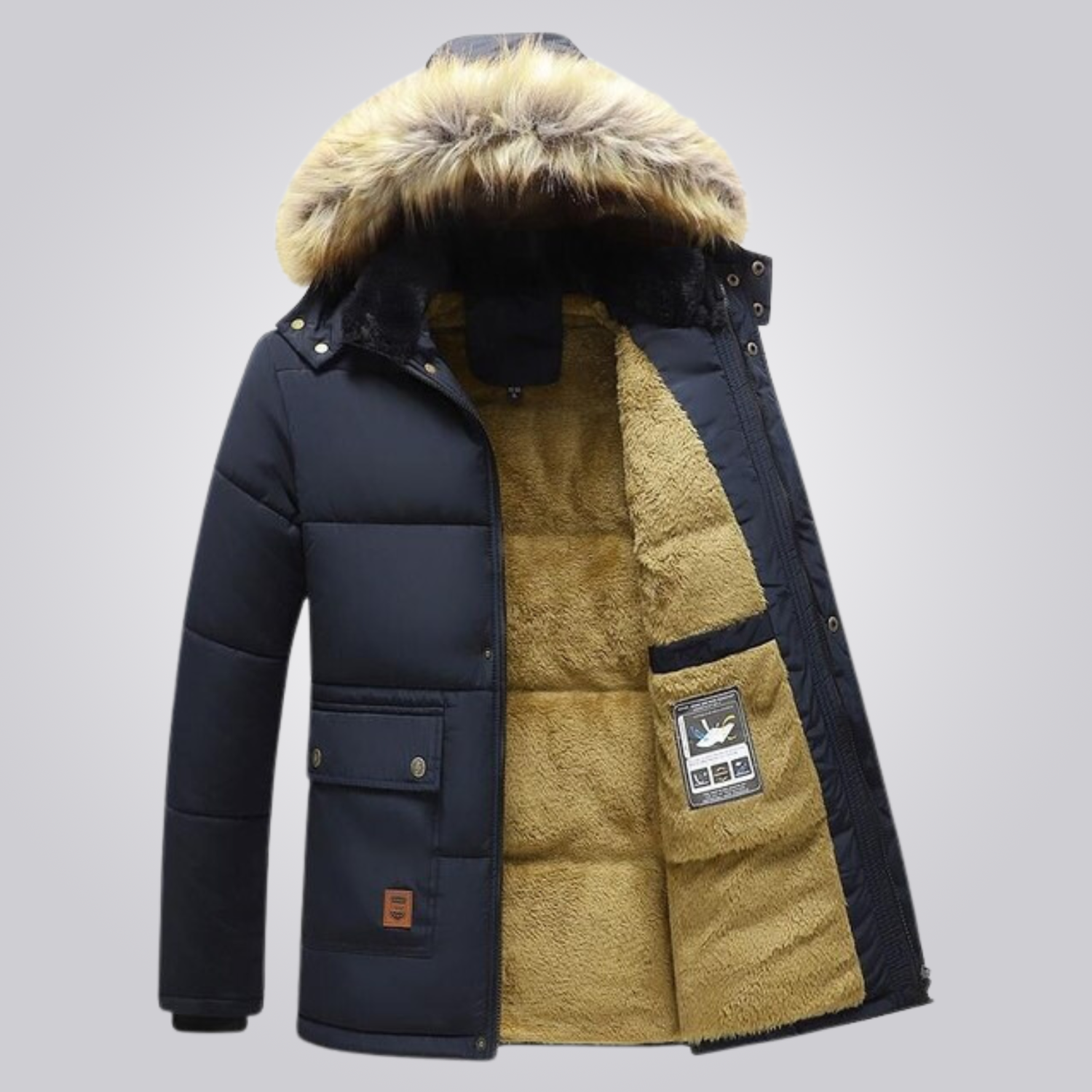 Men's Snowball Puffer Jacket - Cozy, Warm & Stylish for Cold Weather