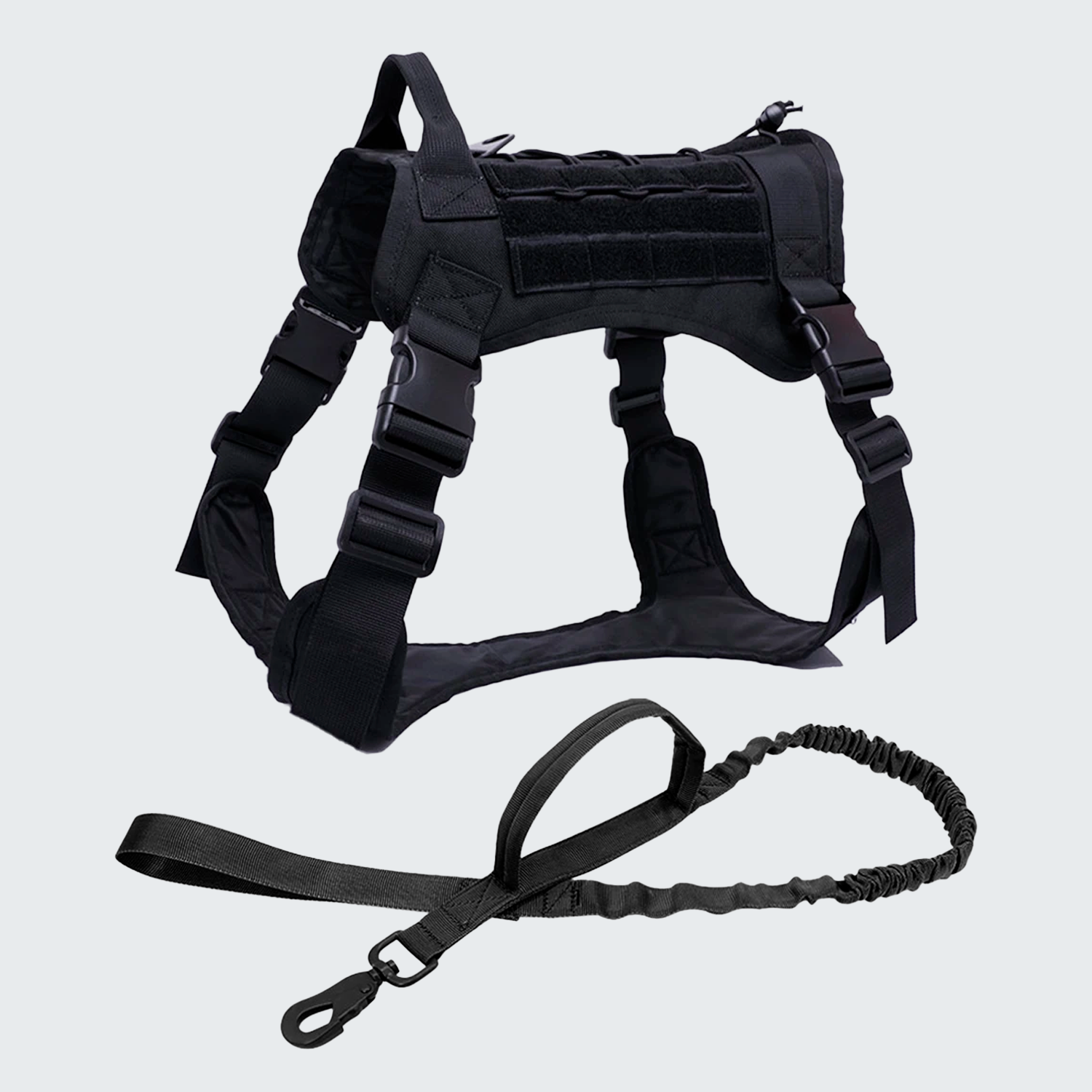 Robust K9 Dog Harness Vest with Leash - Padded, Durable & Medium/Large Breeds