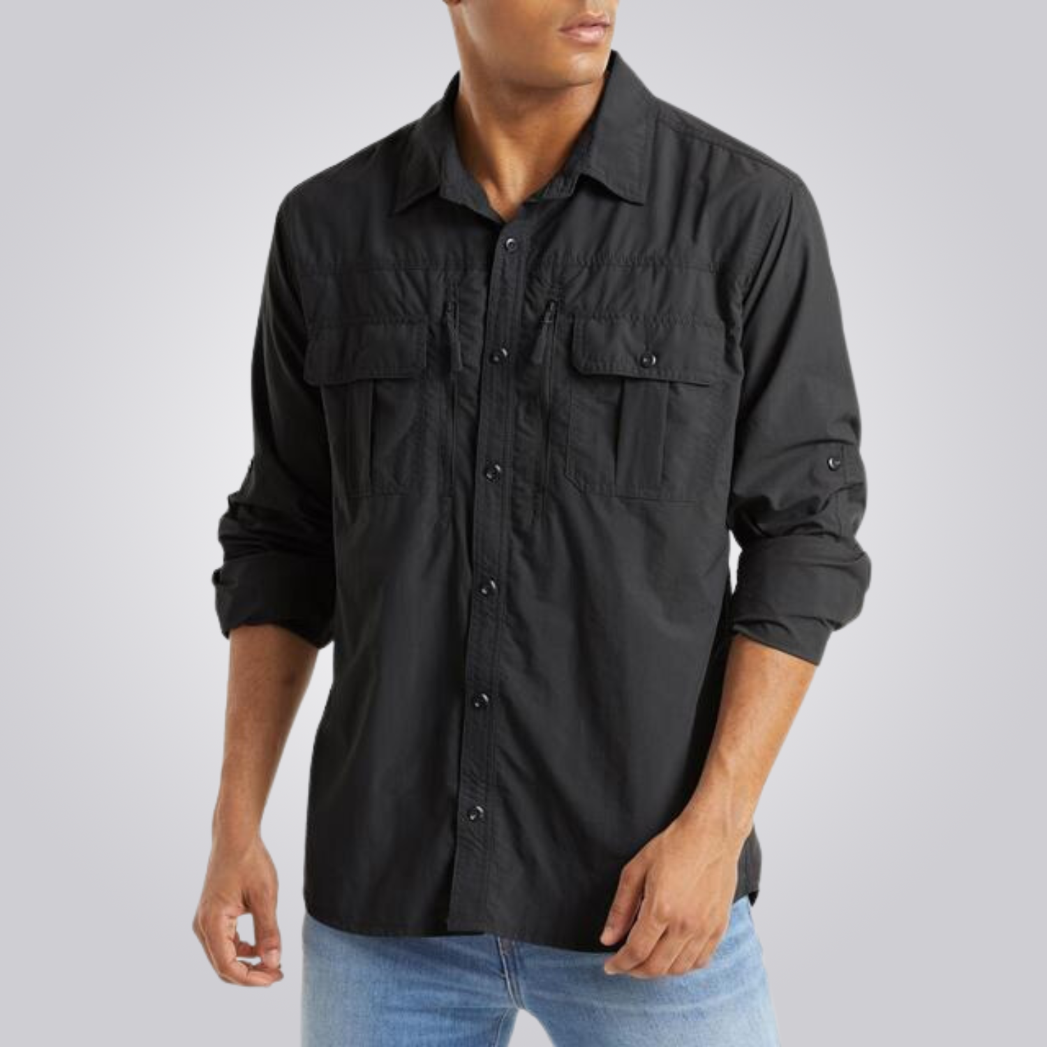 Men's Long Sleeve T-Shirt - Lightweight, Breathable & Quick-Dry for All Occasions
