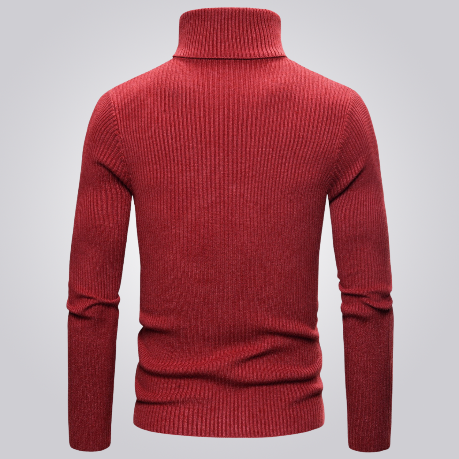 Men's High Collar T-Shirt - Versatile, Stylish & Thermal Cotton