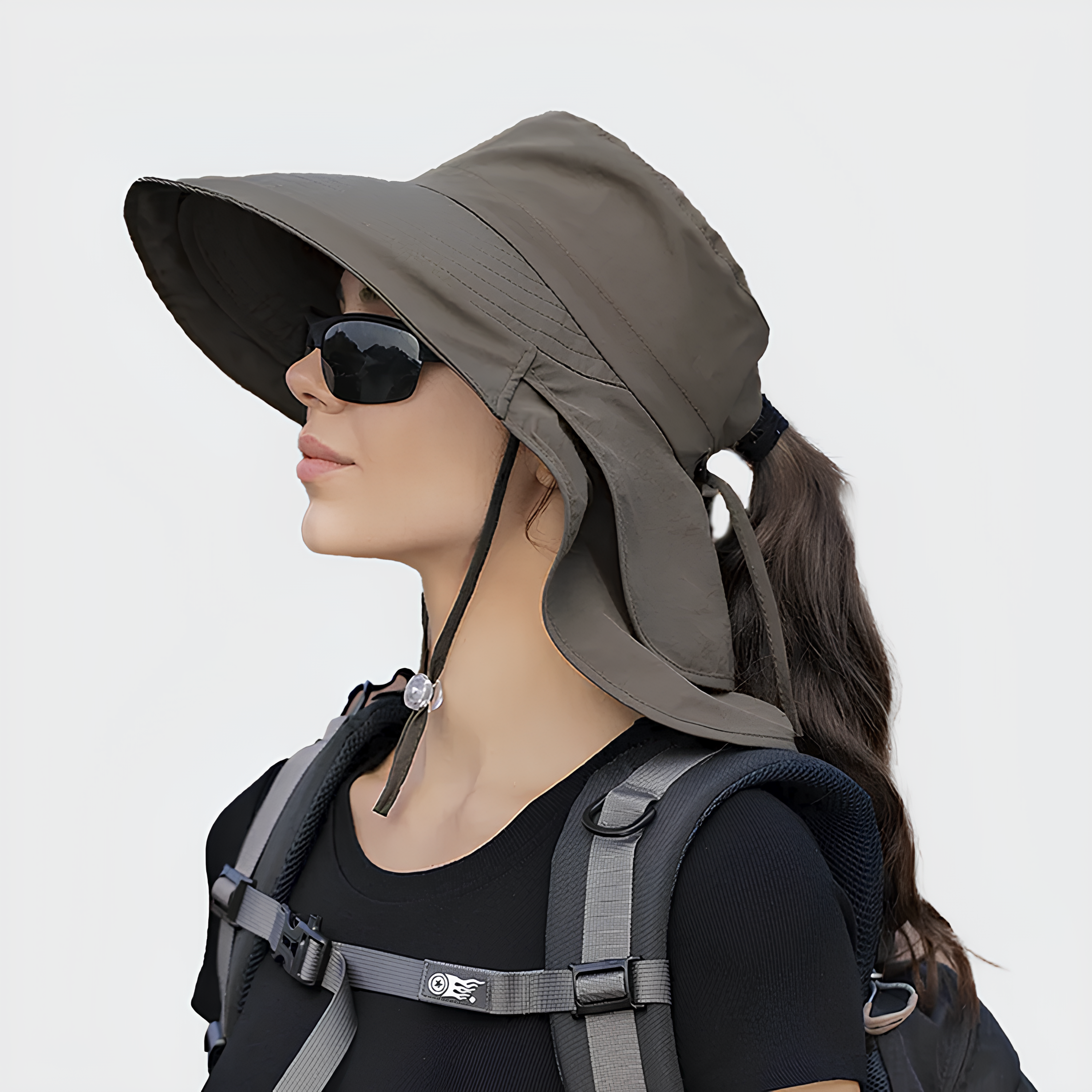 Women's Journey UV Sun Hat - Quick-Dry, Adjustable & Ponytail Opening