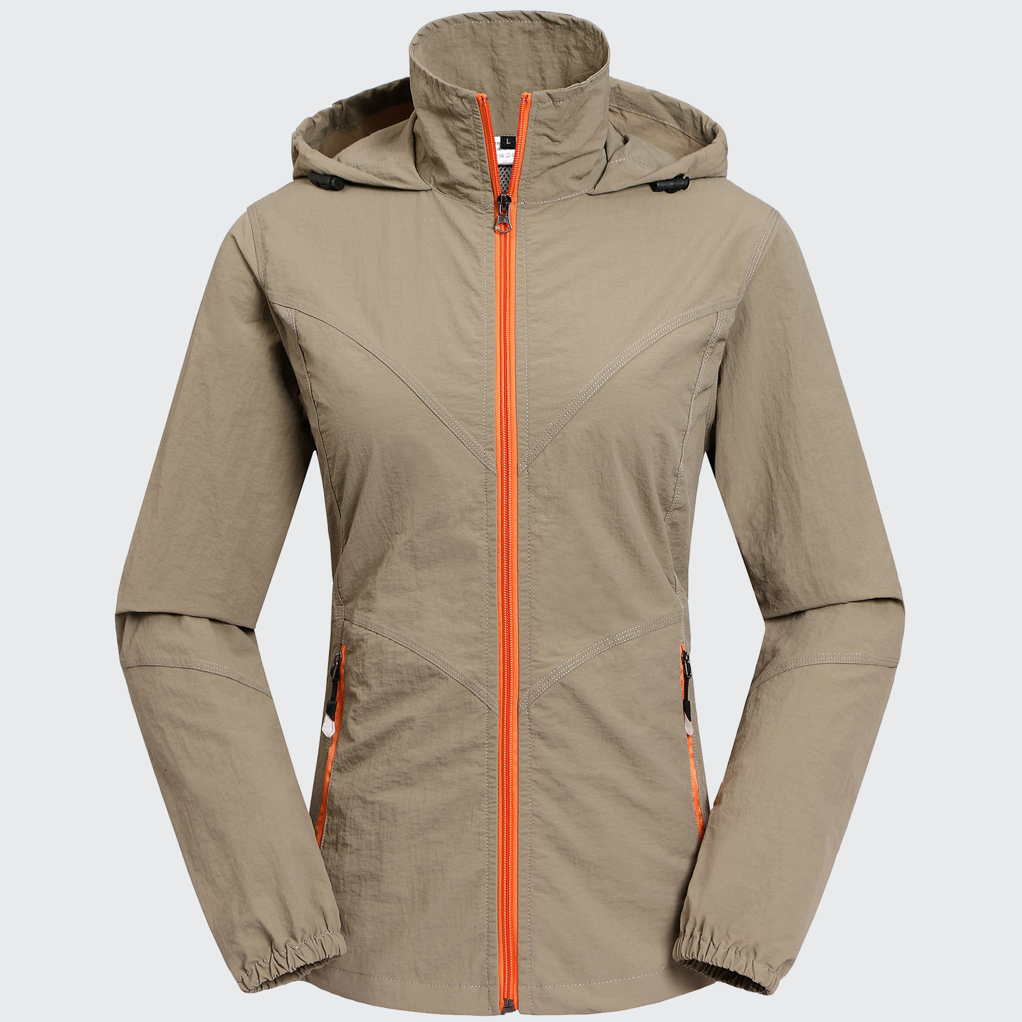 Women's Lightweight Windbreaker - Waterproof, UV Protection & Stylish for Outdoors