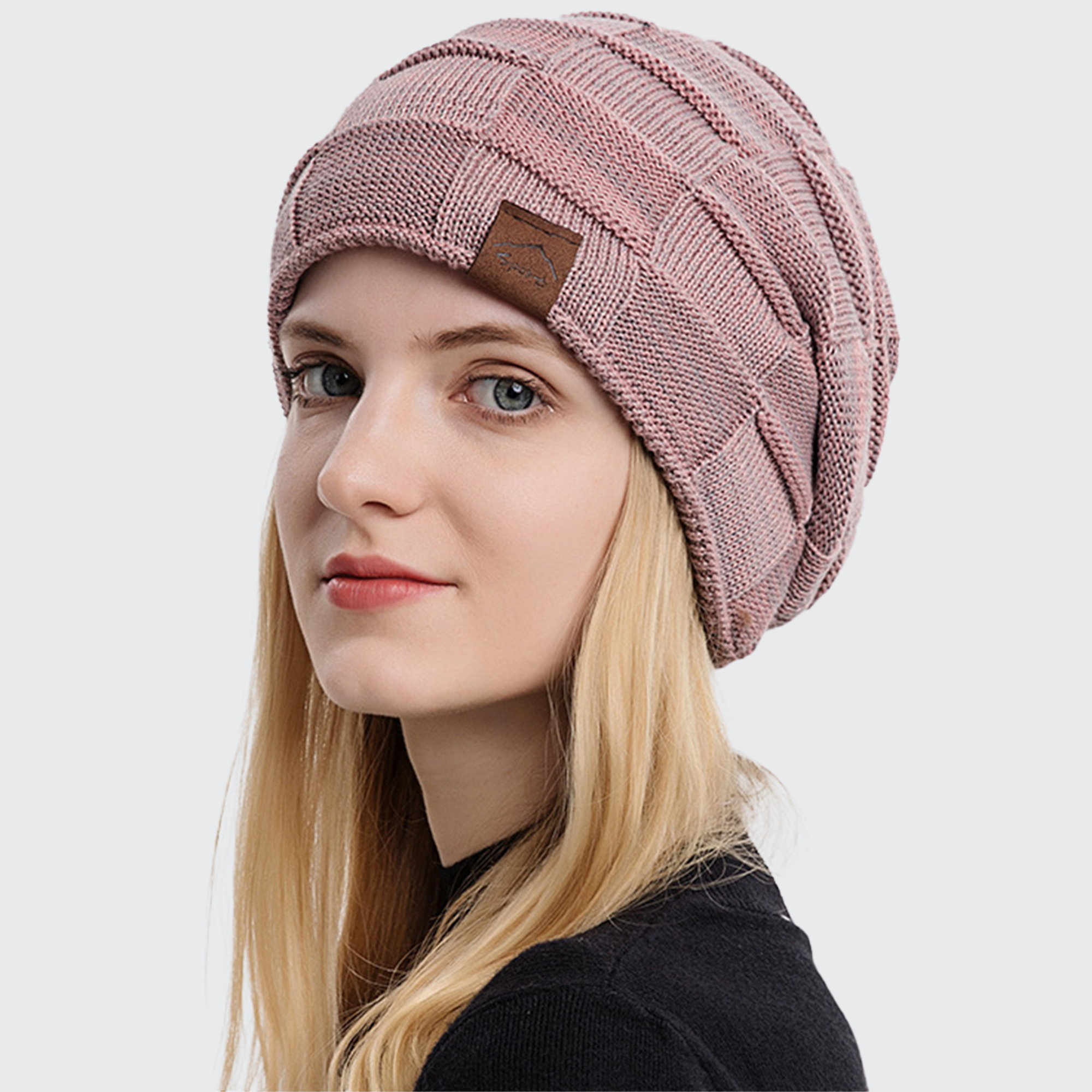 Women's Alpine Fleece Beanie - Stylish, Soft Lined & Thermal for Cold Weather