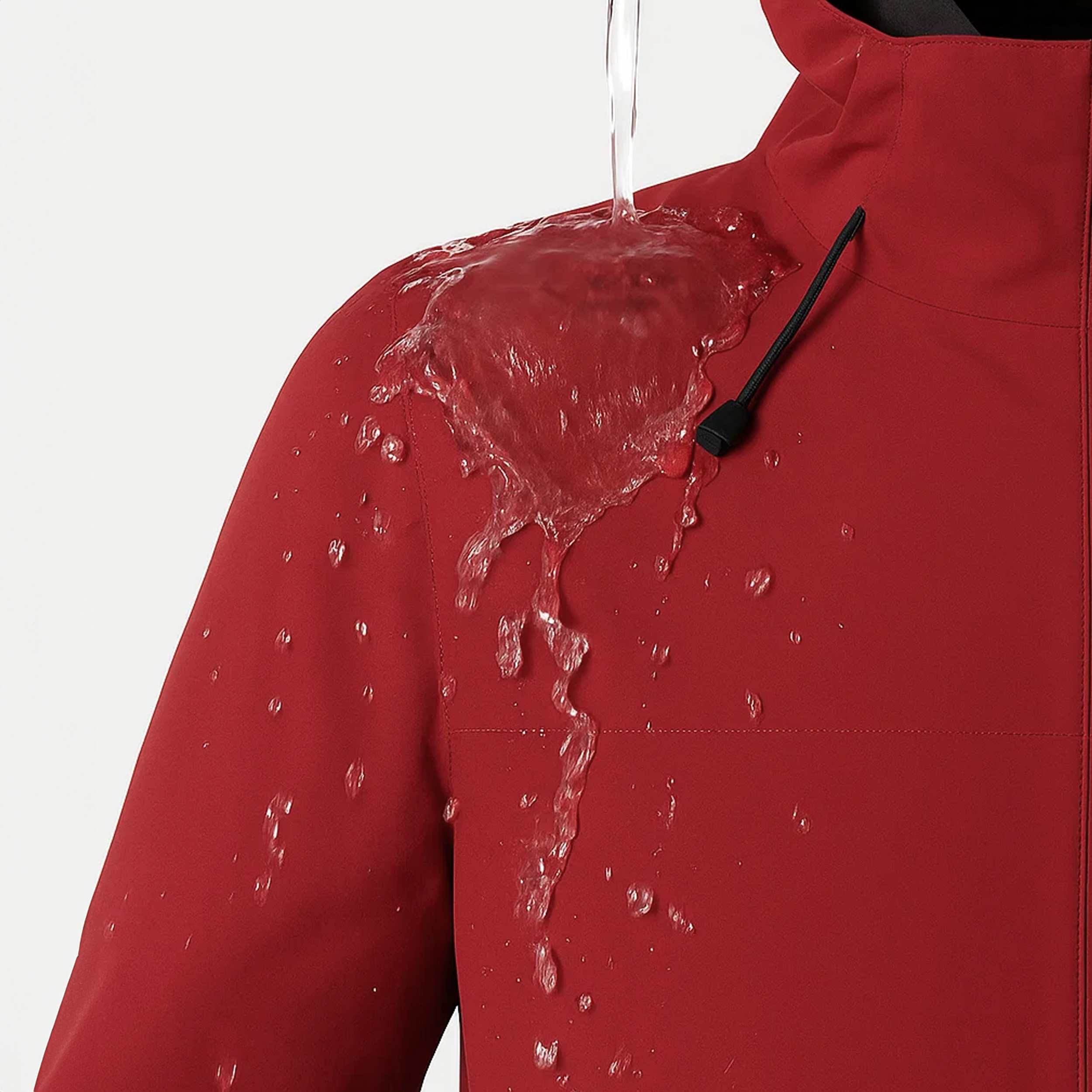 Men's Torrent Waterproof Outdoor Jacket - Adjustable Hood, Zip Pockets & All-Weather
