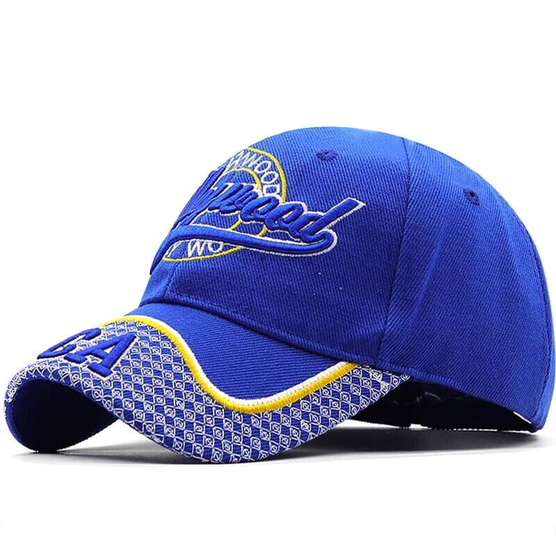 Boné de Pesca - Snapback [Vestuário - Acessórios - Bonés] 03 - Boné de Pesca - Snapback Pescamping Hollywood Azul 55-60CM Ajustável 