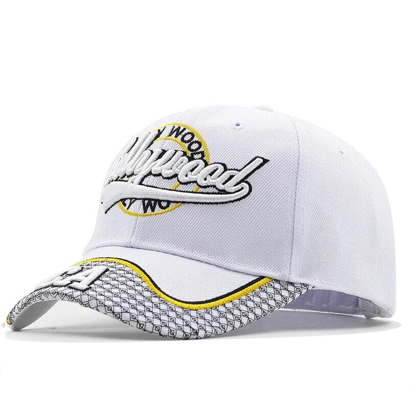 Boné de Pesca - Snapback [Vestuário - Acessórios - Bonés] 03 - Boné de Pesca - Snapback Pescamping Hollywood Branco 55-60CM Ajustável 