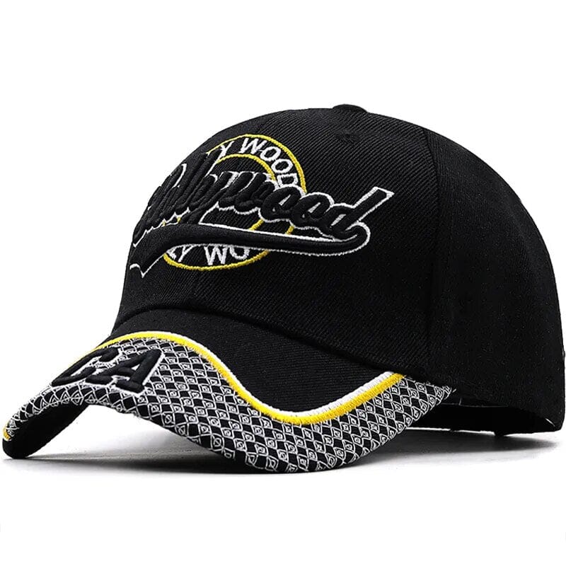 Boné de Pesca - Snapback [Vestuário - Acessórios - Bonés] 03 - Boné de Pesca - Snapback Pescamping Hollywood Preto 55-60CM Ajustável 