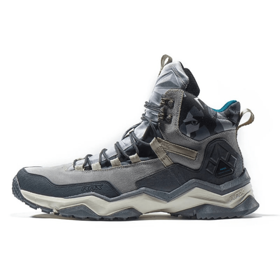 Botas de Trekking Couro Impermeável - Adventure [Vestuário - Calçados - Calçados] 04 - Botas de Trekking - Adventure Pescamping Cinza 35 