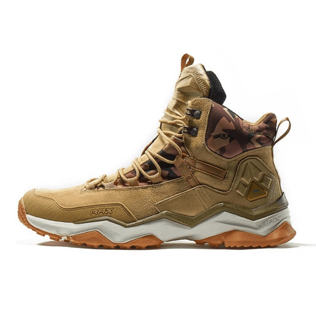 Botas de Trekking Couro Impermeável - Adventure [Vestuário - Calçados - Calçados] 04 - Botas de Trekking - Adventure Pescamping Khaki 35 