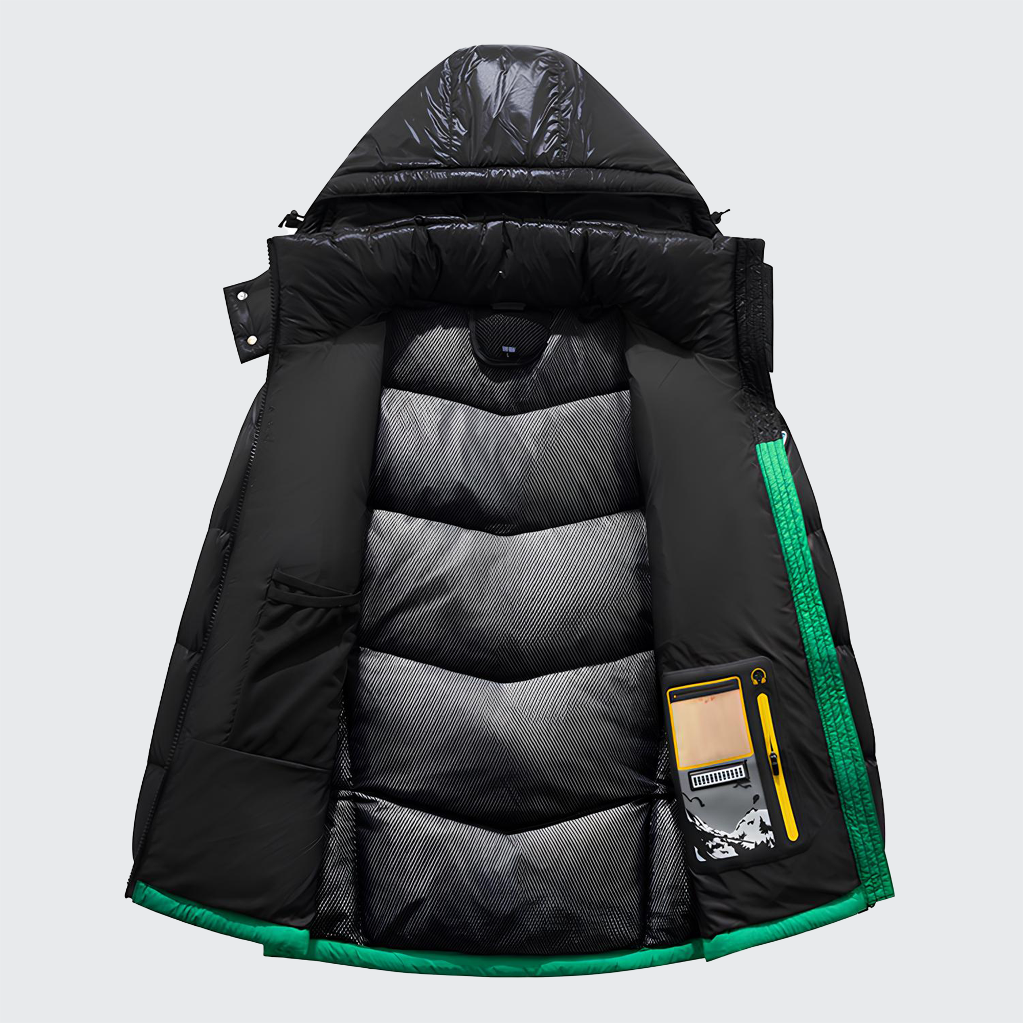 Men's CloudThermal Jacket - Waterproof, Down-Filled & Tear-Resistant for -20°C