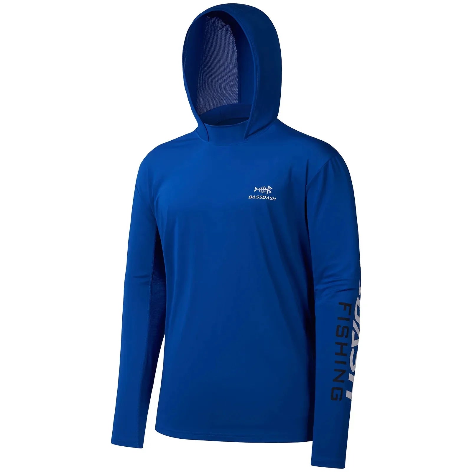 Camisa Bassdash UPF 50 + [Vestuário - Camisas - Camisa] 02 - Camisa Bassdash UPF 50 + Pescamping Azul Real P 