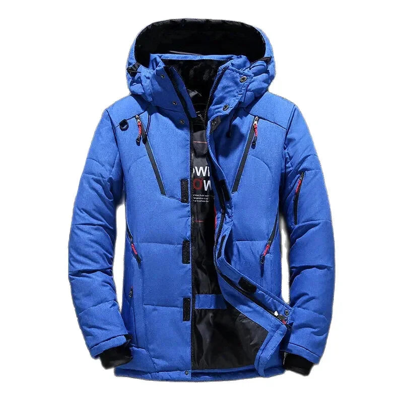Casaco inverno outdoor - Thick [Vestuário - Jaquetas e Casacos - Casacos] 05 - Casaco inverno outdoor - Thick Pescamping Azul G 