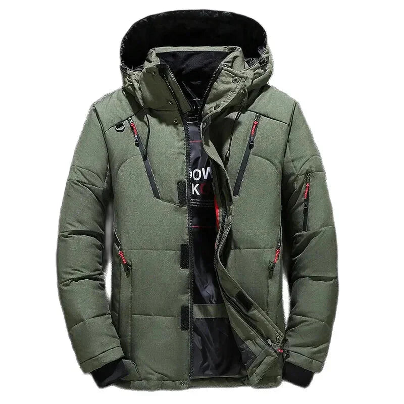Casaco inverno outdoor - Thick [Vestuário - Jaquetas e Casacos - Casacos] 05 - Casaco inverno outdoor - Thick Pescamping Verde P 