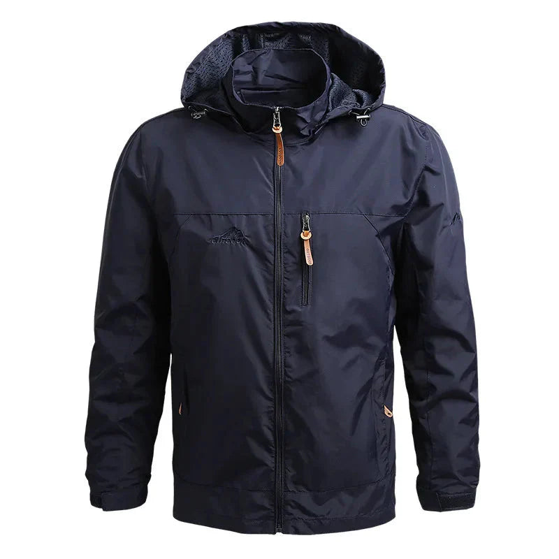 Casaco Tático Impermeável - Military [Camping - Jaquetas e Casacos - Casacos] 01 - Casaco Tático Impermeável - Military Pescamping Blue Asian L 