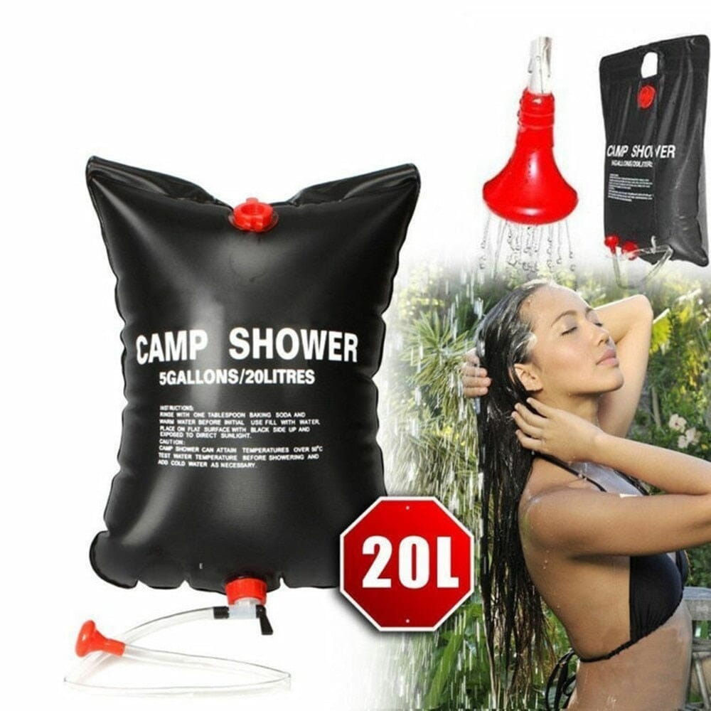 Chuveiro de Acampamento 20L - ShowerBag [Camping - Acessórios - Chuveiro] 01 - Chuveiro de Acampamento 20L - ShowerBag Pescamping 