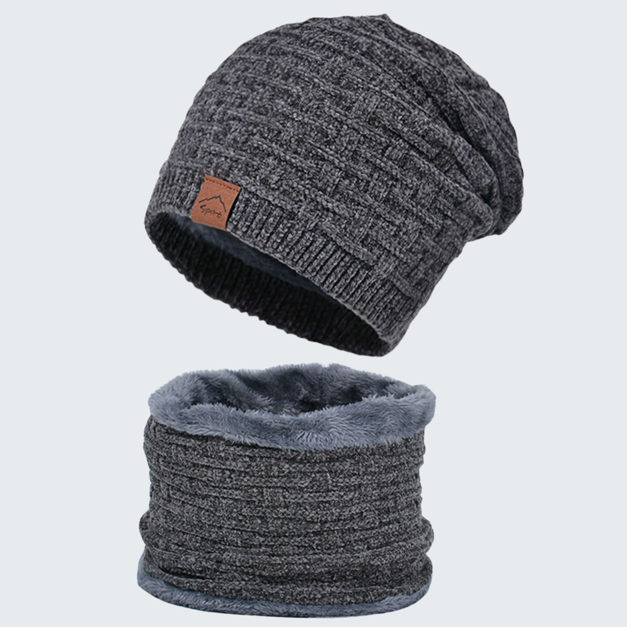 Hat & Scarf Set - Stylish, Cozy & Functional for Cold Weather