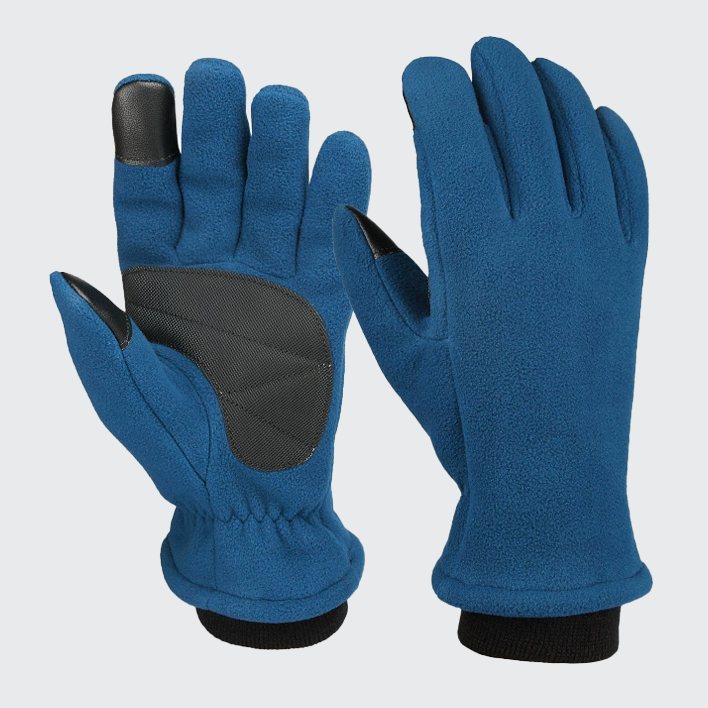 Thermal Fleece Gloves - Water Resistant, Non-Slip Grip & Touchscreen Compatible