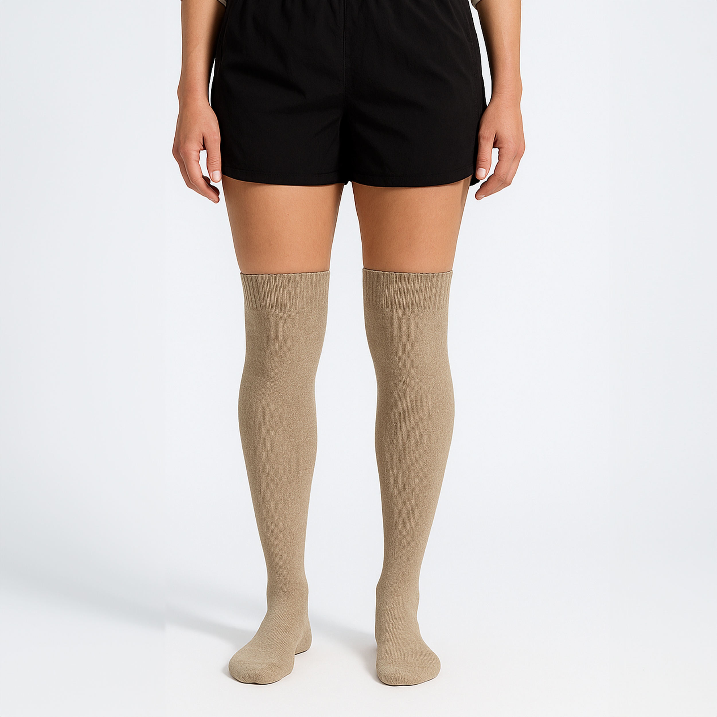Women's Long Fleece Socks - Cozy, Durable & Warm for Winter