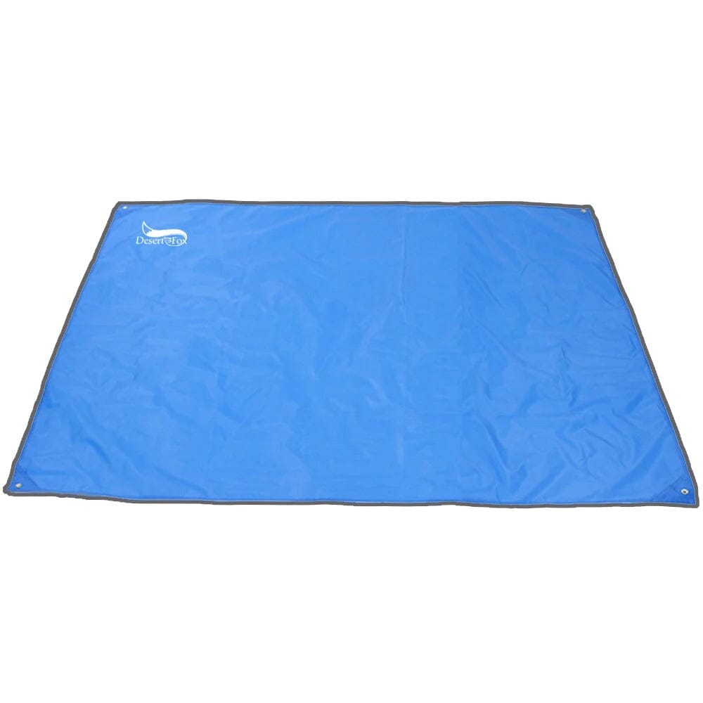 Lona Impermeável - Desert [Camping - Isolantes e Colchonetes - Isolantes] 02 - Lona Impermeável - Desert Pescamping Azul 210x150cm 