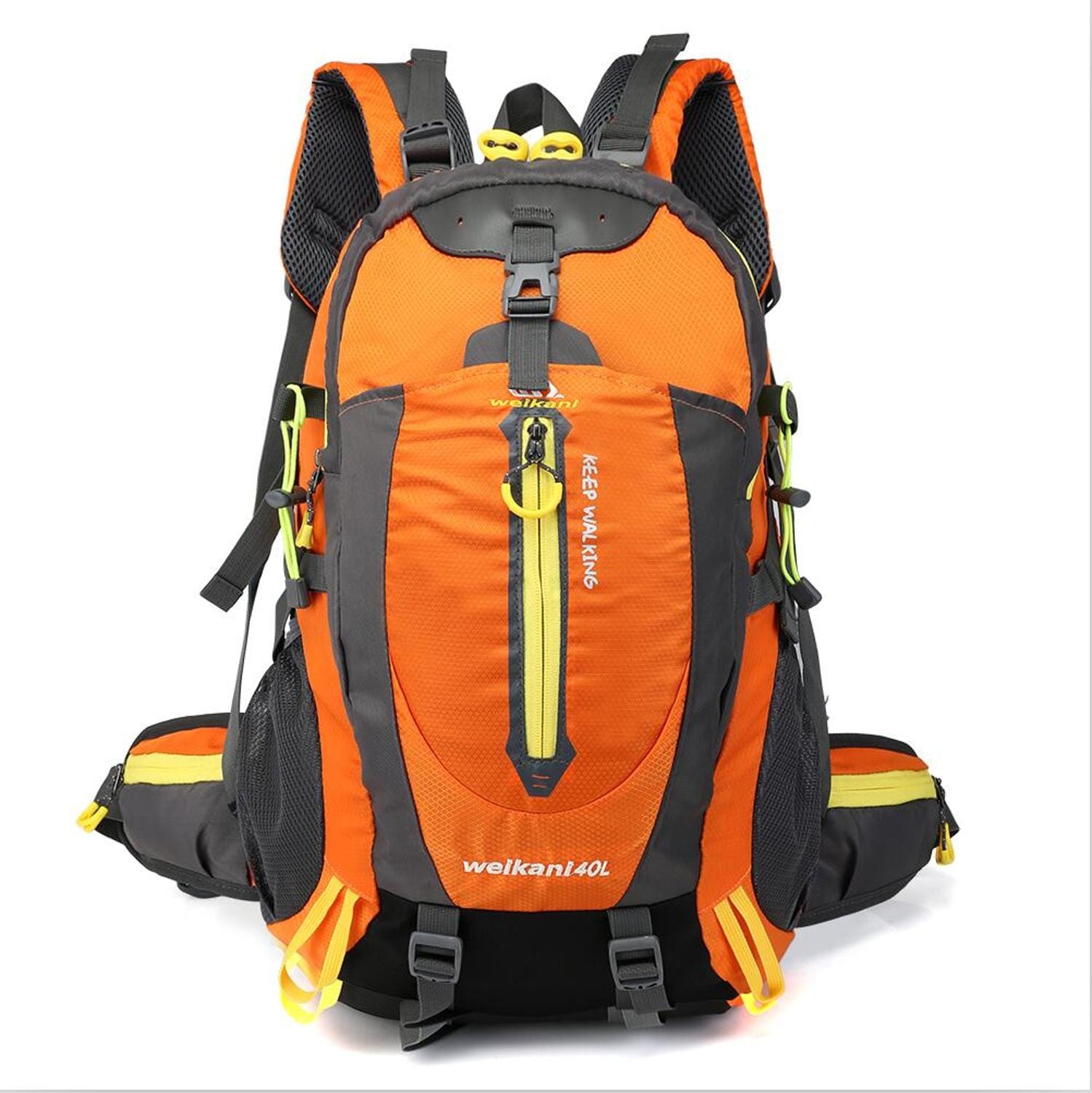Mochila Impermeável 40L - Explorer [Camping - Mochilas e Bags - Mochilas] 03 - Mochila Impermeável 40L - Climb Pescamping Laranja United States 30 - 40L