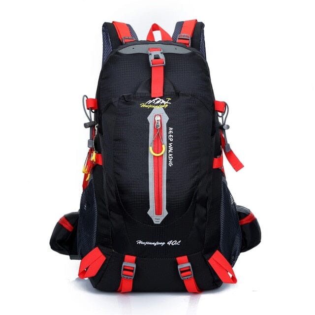 Mochila Impermeável 40L - Explorer [Camping - Mochilas e Bags - Mochilas] 03 - Mochila Impermeável 40L - Climb Pescamping Preto/Vermelho United States 30 - 40L
