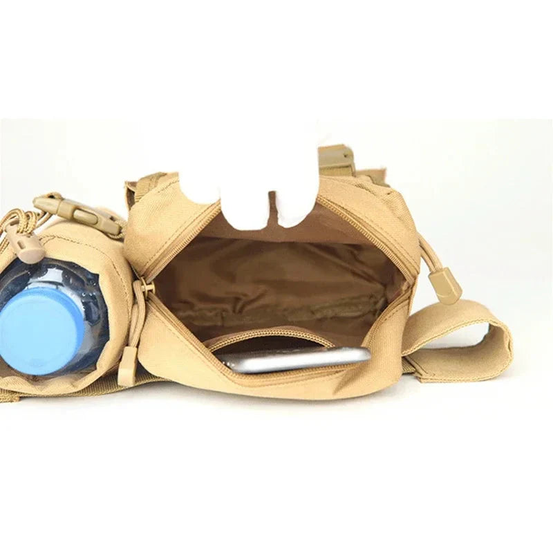 Pochete bolsa de cintura Militar - Outdoor [Camping - Mochilas & Bags - Bags e Pochetes] 01 - Pochete bolsa de cintura Militar - Outdoor Pescamping 
