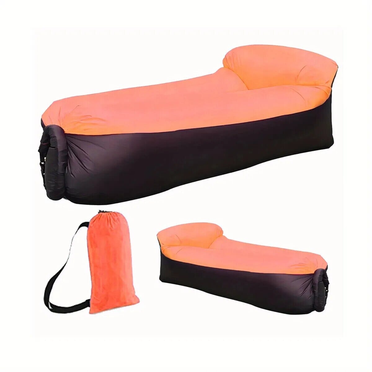 Sofá Inflável - Ultralight Pro [Camping - Isolantes e Colchonetes - Colchonetes] 01 - Sofá Inflável - Ultralight Pescamping Laranja 70X190cm 